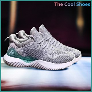 【บางกอกสปอต】Adidas Alpha รองเท้ากีฬา รองเท้าวิ่ง รองเท้าลำลองระบายอากาศ ไม่จำกัดเพศ Clover running shoes