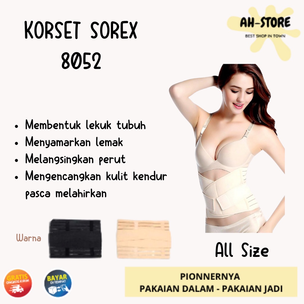 Sorex Corset 8052 ชุดกระชับสัดส่วน / ลดกระเพาะอาหาร After Childbirth / Slimming Corset - ANITA