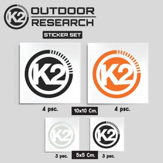 ชุดสติ๊กเกอร์​K2 (ลิขสิทธิ์​แท้✅) 22ดวง
