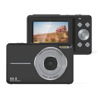 NEWMINE Compact Digital Camera ขนาดเล็ก กล้องดิจิตอล 48 ล้านพิกเซลกล้องดิจิตอล HD Auto focus AF