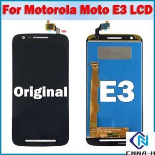 อะไหล่หน้าจอ LCD 100% สําหรับ Motorola Moto E3 XT1700 XT1706 Motorola E3