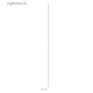 Rightfeel.th ลูกปัดสเตนเลส ทรงโค้ง สําหรับเย็บผ้า