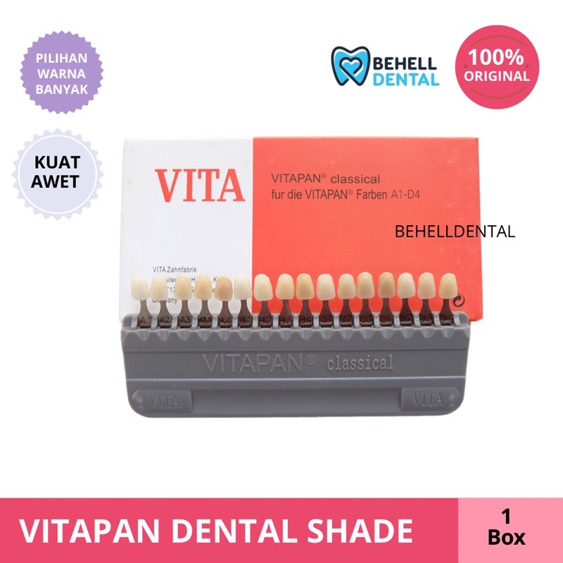 Vitapan VITA CLASSIC เครื่องมือวัดสีฟัน และวีเนียร์