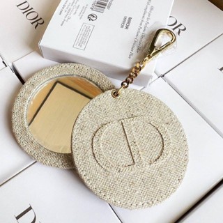 Dior Mirror With Keychain กระจก Dior มาพร้อมที่ห้อยค่ะ สวยหรู