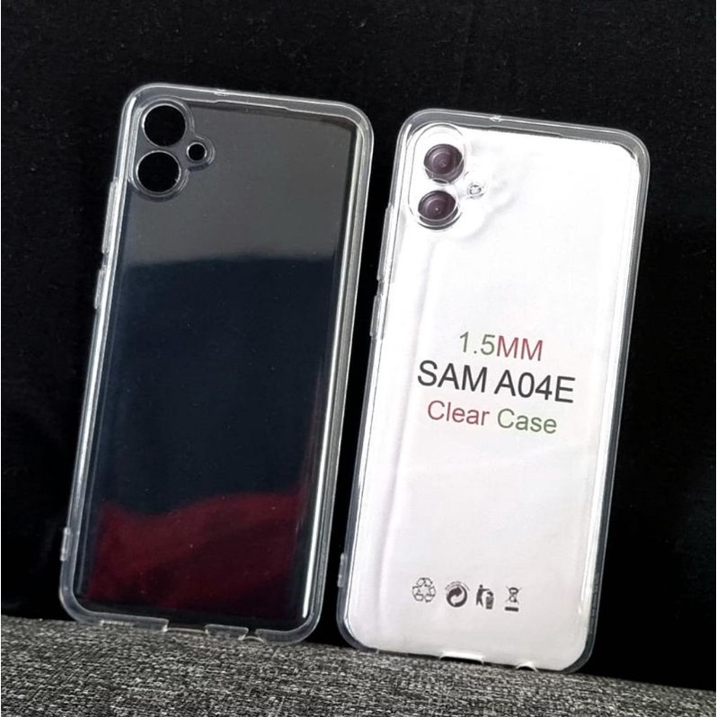 SAMSUNG A04 A04S A04E A03E CLEAR HD 2.0 CASING SOFTCASE SILICON CLEAR THICK MATERIAL ANTI-FUNGUS
