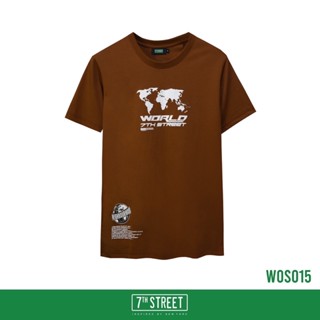 7th Street (ของแท้) เสื้อยืด มี 2XL,3XL,5XL รุ่น WOS015