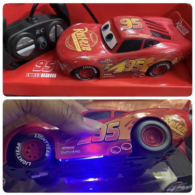 รถบังคับ Lightning McQueen - ไลท์นิ่ง แม็คควีน มีไฟ รถบังคับ ไร้สาย ขนาด 26x10 cm รถบังคับ รถแม็คควี