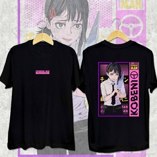 เสื้อเบลาส์ เสื้อยืดแขนสั้นลําลอง ทรงหลวม พิมพ์ลายอนิเมะ Chainsaw Man Kobeni พลัสไซซ์ และผู้หญิงเสื้อยืดเสื้อยืดเสื_37