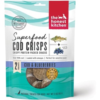 ขนมสุนัข The Honest Kitchen Superfood Cod Crisps สูตร Cod &amp; Blueberries ขนาด 85 g