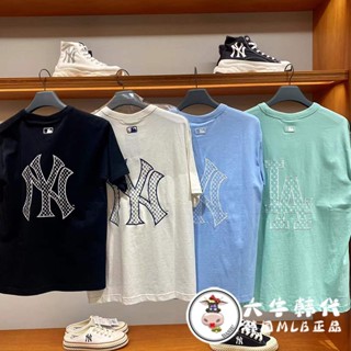 【พร้อมส่ง】 เสื้อยืดแขนสั้น พิมพ์ลายตัวอักษร และดอกไม้ NY ขนาดใหญ่ แฟชั่นฤดูใบไม้ผลิ และฤดูร้อน สําหรับผู้ชาย และผู้หญิง