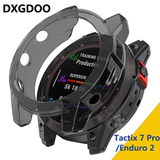 Dxgdoo เคสใส แบบนิ่ม สําหรับ Garmin Tactix 7 Pro Garmin Enduro 2 Fenix 7X 7 7S 6X 5X 6 5Plus