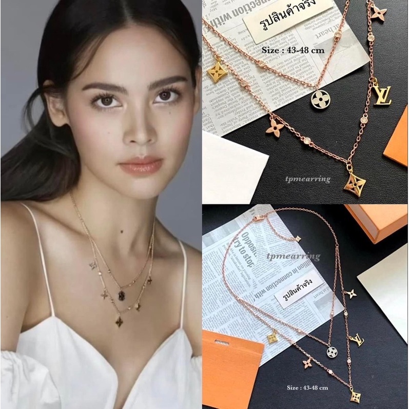 สร้อยคอ LV หลุยส์ Louis Vuitton lvnl