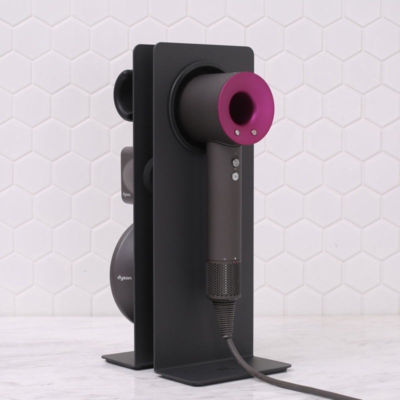 ขาว เทา พร้อมส่ง [Second Complete] Boutique Wall Supersonic Holder: ที่เก็บไดร์เป่าผมสำหรับ Dyson Supersonic