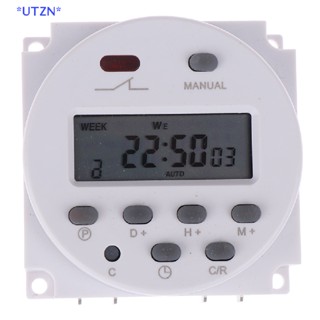 UTZN&gt; Digital timer DC /AC 12V 16A LCD display programmable timer OVP switch new