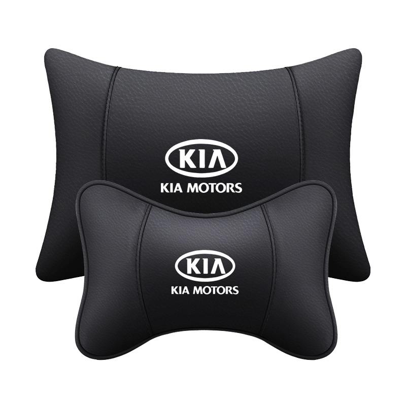 PU หนังรถหัวคอหมอนรถ Headrest คอสนับสนุนที่นั่งสําหรับ Kia Sportage Sid Rio 3 Soul Sportage Ceed Sor