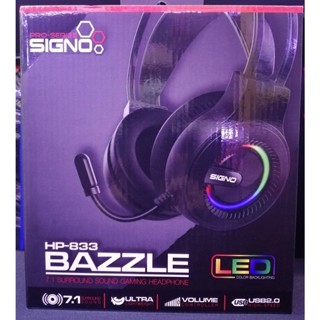 Headset (7.1) SIGNO # HP-833 BAZZLE