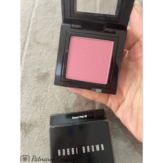 ปัดแก้ม Bobbi Brown สี 18 Desert Pink ป้ายไทย