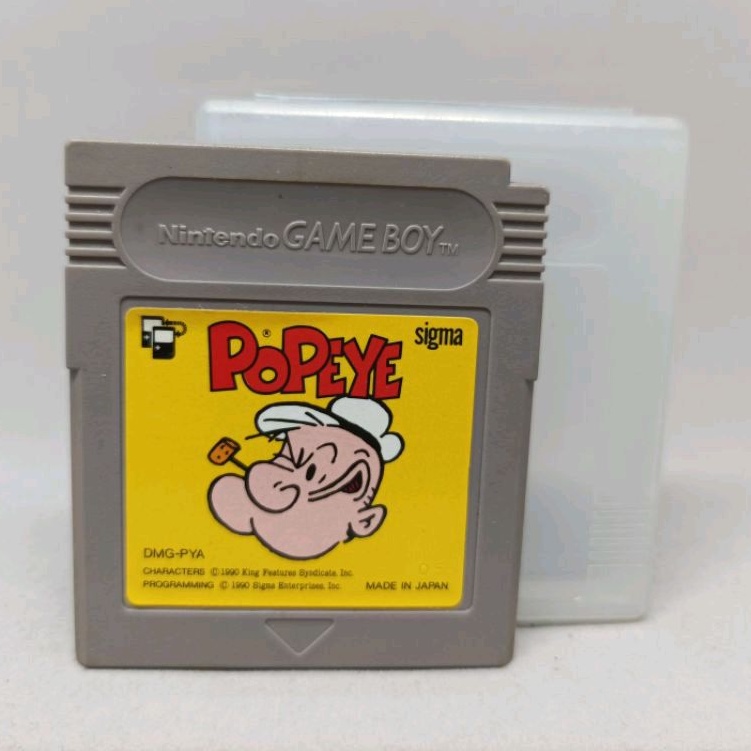 Popeye (GB) | ตลับเปล่าเกมบอยแท้ | Gameboy Original Cartridge | Japan | ใช้งานปกติ