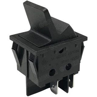 [ 1ชิ้น ] RK1-03-423C/RK1-03D-423C สวิทช์เครื่องปั่น มาตรฐาน UL สวิทช์กระดก Rocker Switch สวิทช์ไฟ OFF-ON สวิทก้านยาว...