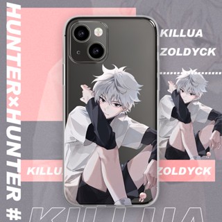 Hunter x hunter KILLUA เคสไอโฟน iPhone 11 14 pro max 8 Plus case X Xr Xs Max Se 2020 cover 14 7 Plus เคส iPhone 13 12 p