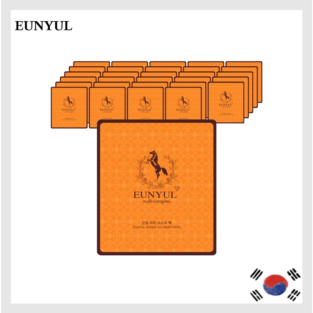 [EUNYUL] Horse Oil Mask Pack 30ML 5p 10p [NO.201]