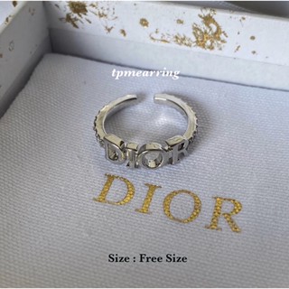 แหวน Dior CD ดิออร์ งานเพชรCZ