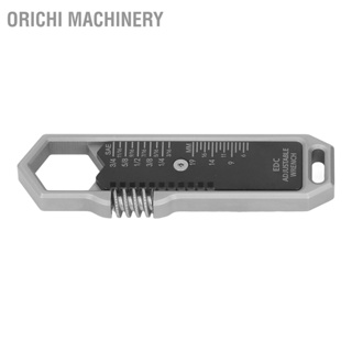 Orichi Machinery Adjustable Alloy Steel Mini Wrench Size 9‑16mm Metal Small for Woodworking Garage