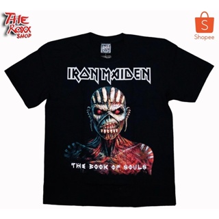 แฟชั่นยูนิเซ็กซ์   เสื้อยืดคอกลมเสื้อวง Iron Maiden  MS -131 เสื้อวงดนตรี เสื้อวงร็อค เสื้อนักร้อง_31