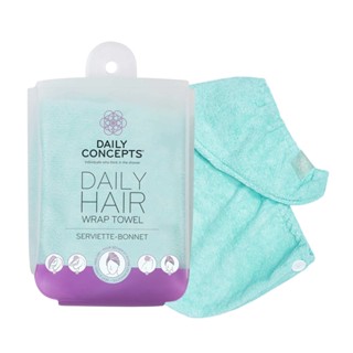 พร้อมส่ง ของแท้ Daily Concepts Daily Hair Towel Warp (Teal)