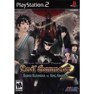 Shin Megami Tensei: Devil Summoner 2 - Raidou Kuzunoha vs. King Abaddon (USA) PS2 แผ่นเกมps2 แผ่นไรท์ เกมเพทู