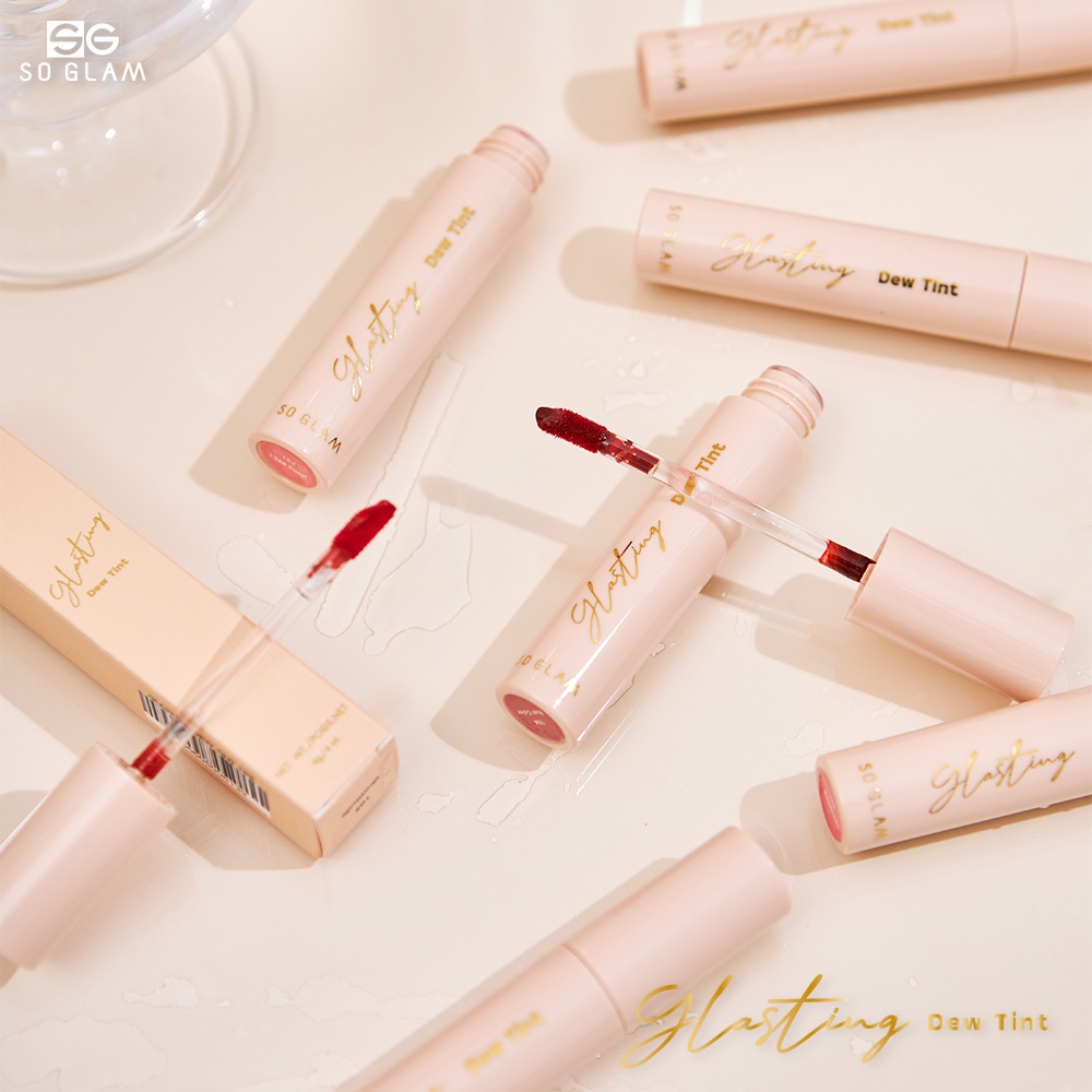 SO GLAM GLASTING DEW TINT 104 RUST COLOR โซ แกลม กลาสติ้ง ดิว ทินท์ ลิปทินท์ฉ่ำอิ่มน้ำ 104 — صورة 8