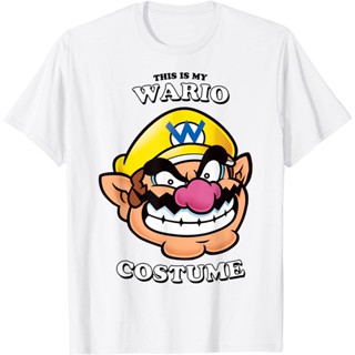 DRG เสื้อยืดคอกลม แขนสั้น ผ้าฝ้าย 100% พิมพ์ลาย Nintendo Super mario สําหรับผู้ชาย