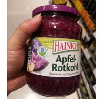 ecook​ เยอรมัน กะหล่ำปลี สีแดง ในน้ำแอปเปิล hainich apfel rotkohl 680g