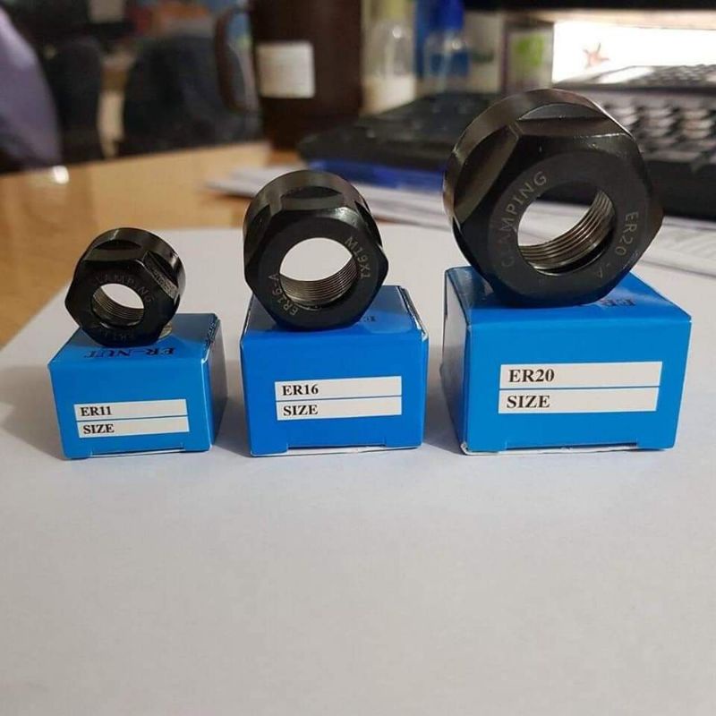 NUT ER 11 16 20 25 32 NUT er11 er16 er20 er25 er32 ใช้แกน CNC NUT cnc สิ่วหัวสกรูหัว