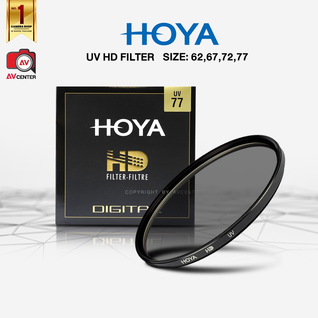 Hoya UV HD Filter. 62,67,72,77 | Shopee Thailand