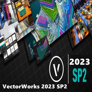 VectorWorks 2023 SP2 (x64)ตัวเต็ม ถาวร โปรแกรมเขียนแบบ CAD 2D / 3D พร้อมวิธีติดตั้ง