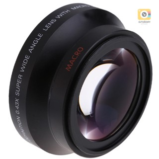 67mm Digital High Definition 0.43×SuPer Wide Angle Lens With Macro Japan Optics for  Rebel T5i T4i T3i 18-135mm 17-85mm and  18-105 70-300VR