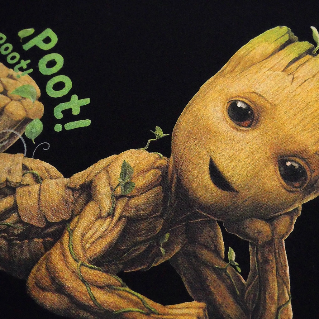 Power 7 Shop เสื้อยืดการ์ตูน มาร์เวล เสื้อยืด GROOT ลิขสิทธ์แท้ MARVEL COMICS T-SHIRTS (MVX-333) — صورة 8