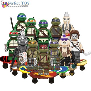 PS Ninja Turtles Minifigures Kids Block Toys for Children