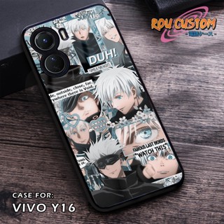 เคสโทรศัพท์มือถือ ลาย Rou Custom [Jujutsu] สําหรับ Vivo Y16 Y11 Y12 Y15 Y17 Y12S Y20 Y20S Y20SG Y19 Y51 Y51A Y53S V15 Case Hp Vivo Y16 V15 Y1 Y12 Y15 Y17 Y20 Y20S Y20SG Y12S Y19 Y51 เคสโทรศัพท์มือถือ แบบนิ่ม ลายการ์ตูนอนิเมะน่ารัก สําหรับ Vivo