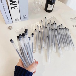 Letit MUJI Style ปากกาหมึกเจล สีดํา น้ําเงิน แดง 0.5 มม. สําหรับสอบ โรงเรียน สํานักงาน