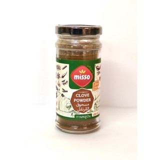 CLOVE POWDER (MISSO BRAND) 130g กานพลูป่น (ตรามิซโซ) 130 กรัม