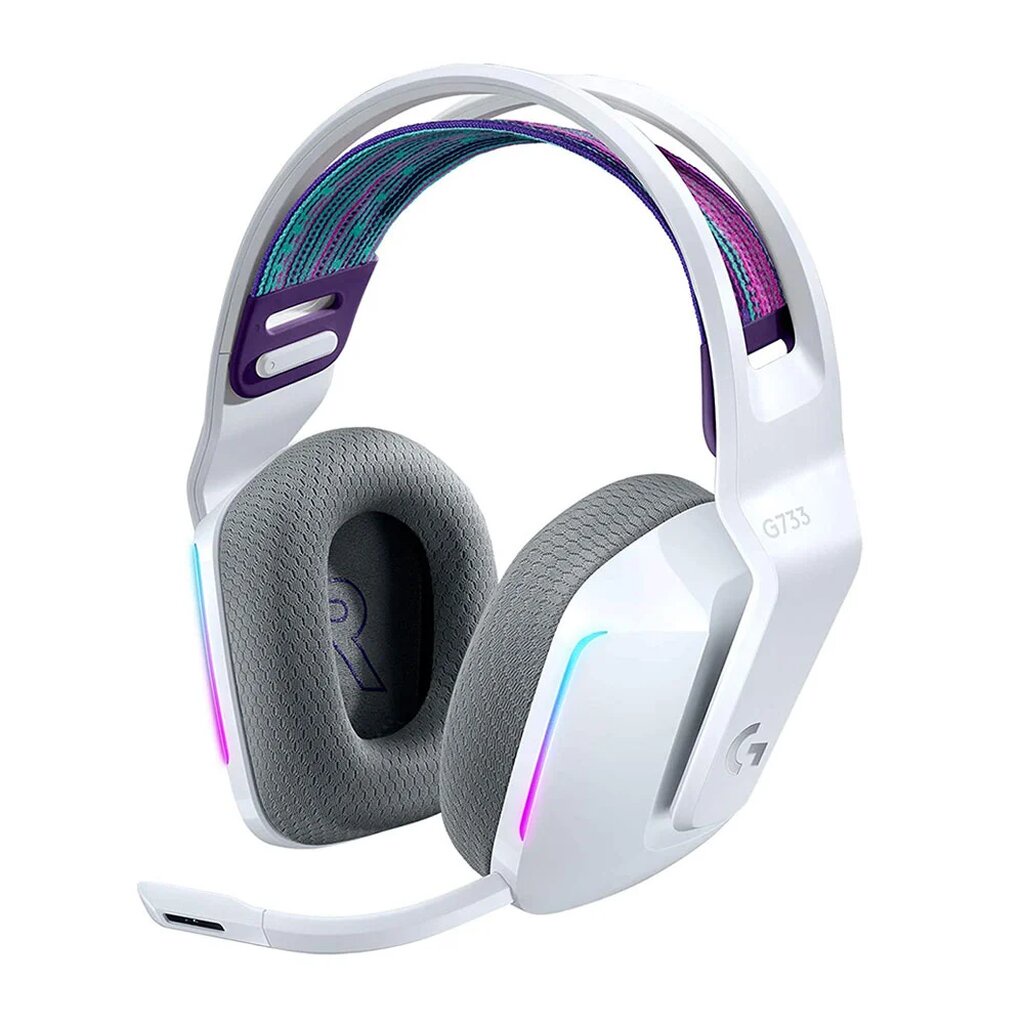 Logitech G733 LIGHTSPEED Wireless GAMING HEADSET PRO-G Driver and RGB white