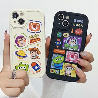 การ์ตูนทอยเรื่องราว Buzz Woody Casing สำหรับ OPPO A54 A15 A93 A5S A74 A57 A16 A31 F9 Pro A17 A12 A96 A7 A53 A9 A5 A3S A12e A33 A76 A95 A52 A92 A16K A16e A11K A15S A77S A12S A16S A55 A83 Reno 4 5 6 7 7Z เคสโทรศัพท์ Cute Disney Monsters University Couple