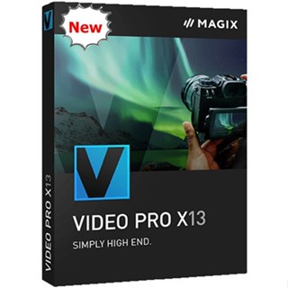 MAGIX Video Pro X13 v19.0.1.138 (Full) ตัวเต็ม ถาวร ตัดต่อวิดีโอสุดครบครัน พร้อมวิธีติดตั้ง