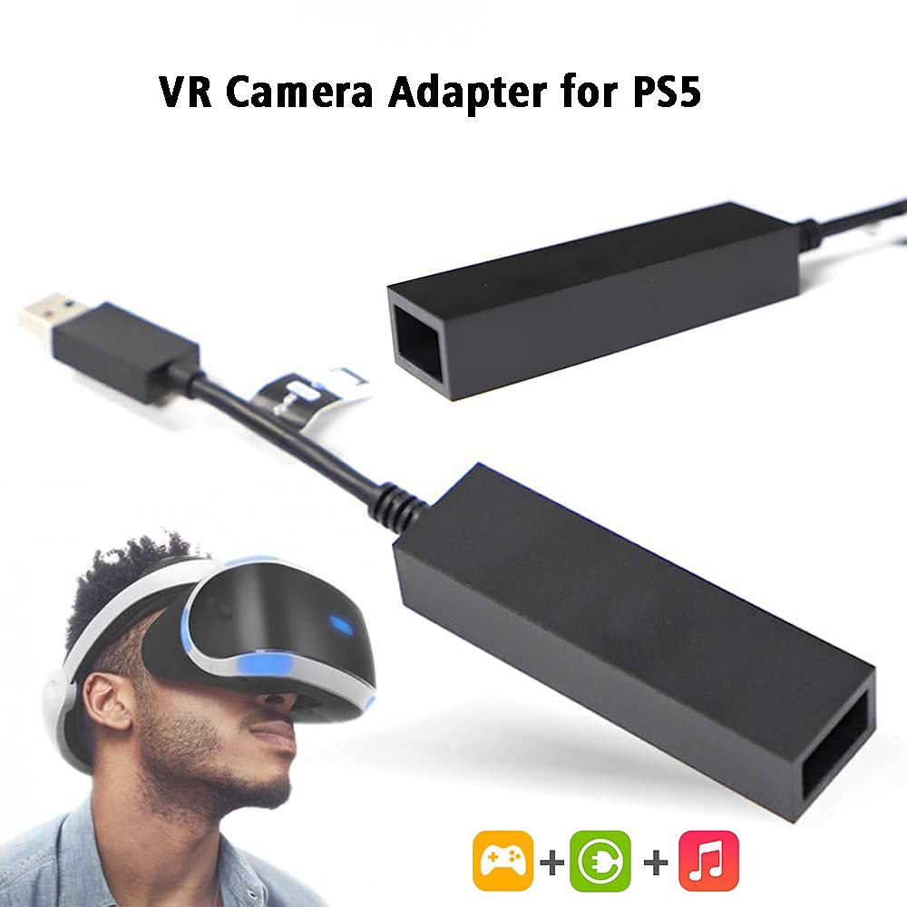 Usb3.0 ถึง VR Connector อะแดปเตอร์กล้องขนาดเล็กสําหรับ Sony PlayStation PS5 เกมคอนโซล PS VR ถึง PS5 อะแดปเตอร์สายเคเบิลอุปกรณ์เสริมเกม
