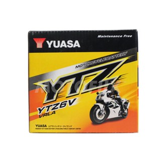 Yuasa แบตเตอรี่แห้ง YTZ6V