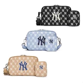 MLBกระเป๋าสะพายข้าง กระเป๋ากล้อง กระเป๋าลำลอง(ขนาด： กว้าง23cm สูง17cm หนา7cm)