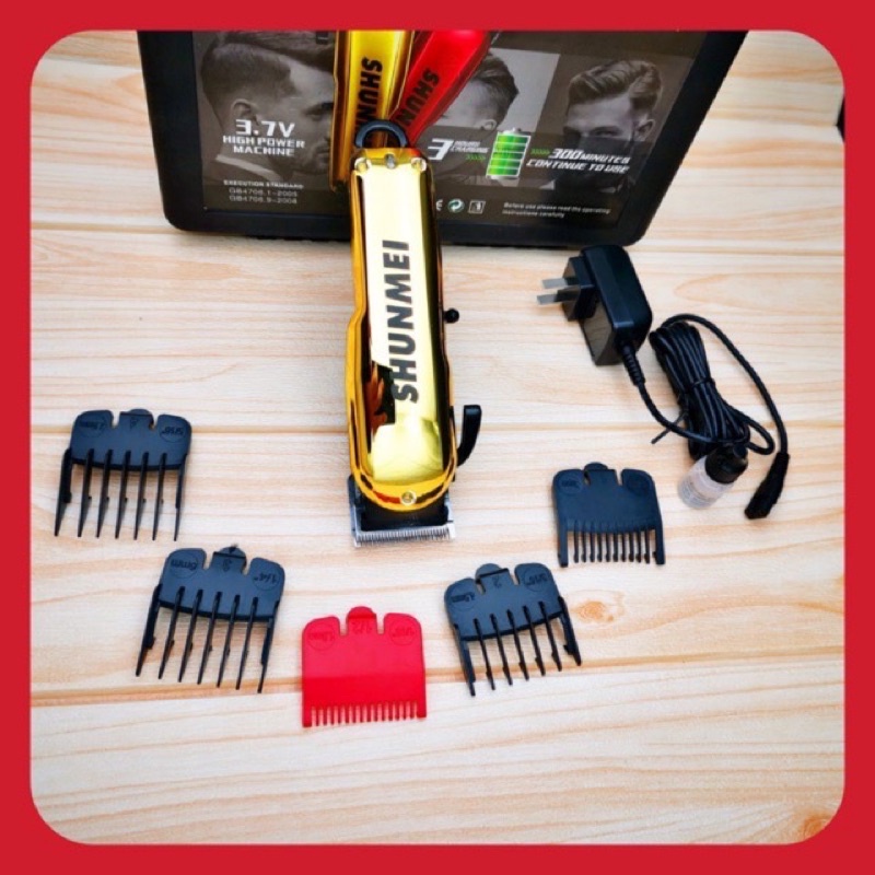 SHUNMEI-808 รุ่นใหม่ล่าสุด ปัตตาเลี่ยน แบตตาเลี่ยน ตัดผม SHUNMEI 808