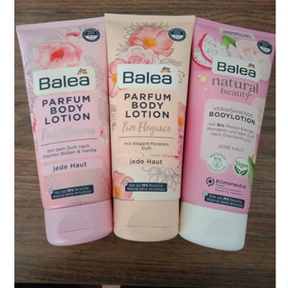 โลชั่นน้ำหอม บำรุงผิว Balea Perfume Body Lotion 2 สี 2 กลิ่น และ Bodylotion Natural Beauty Rose &amp; Drachenfrucht, 200 ml